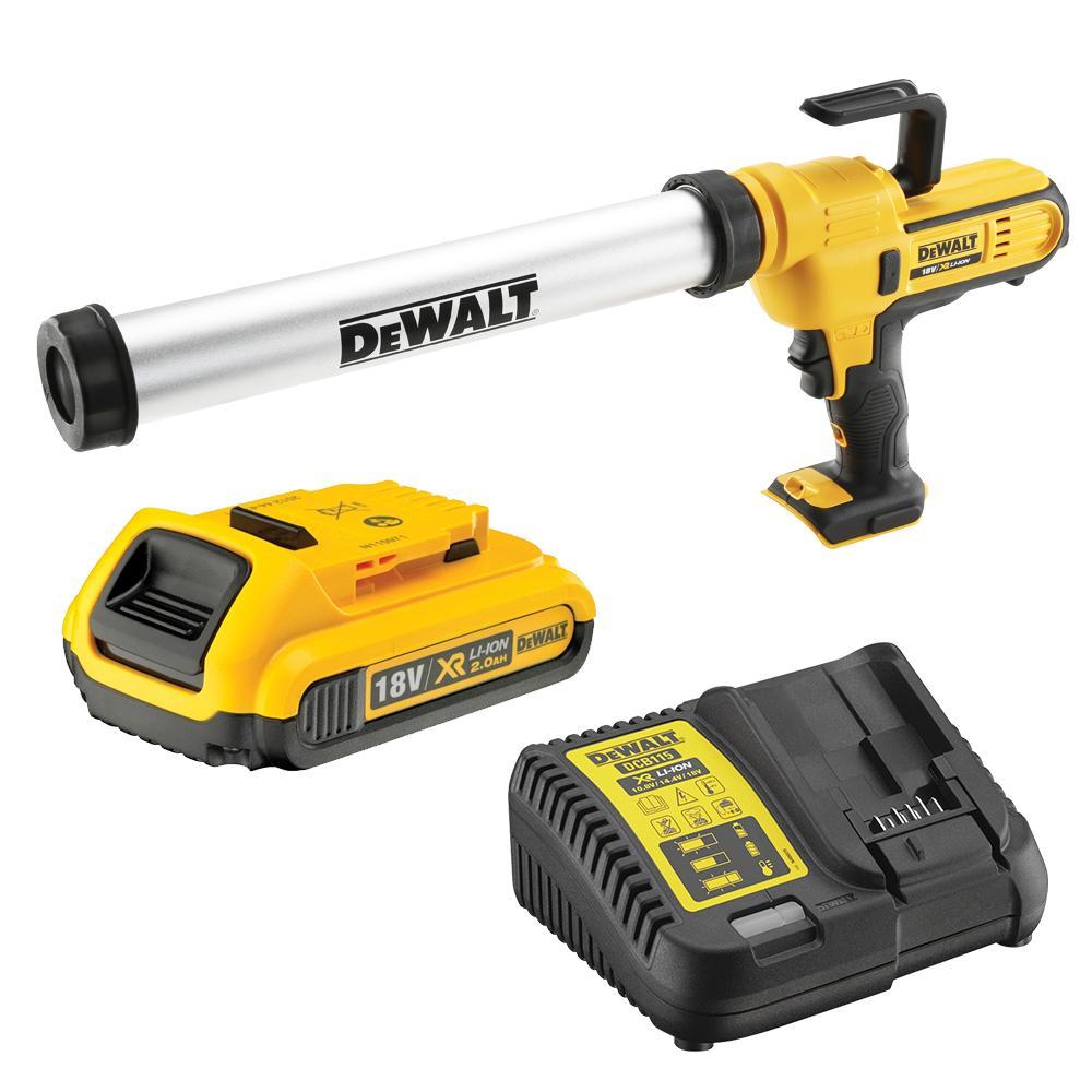 MAXXT 2-in-1 Cordless Caulking Gun Sausage With 2.0AH Batteries