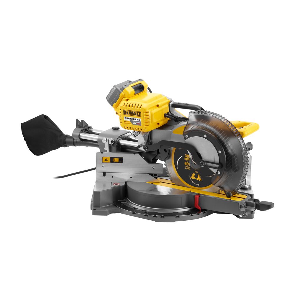 DeWalt 54V FlexVolt Cordless & Corded 305mm Mitre Saw 6.0Ah Kit (DHS780T2A-XE) DeWalt 54V FlexVolt Cordless & Corded 305mm Mitre Saw 6.0Ah Kit (DHS780T2A-XE) - Image 5