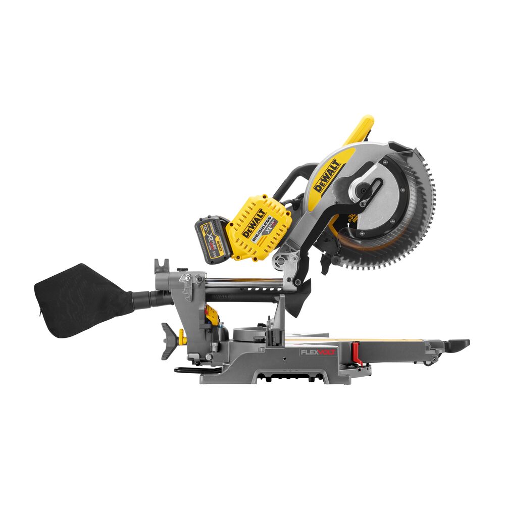DeWalt 54V FlexVolt Cordless & Corded 305mm Mitre Saw 6.0Ah Kit (DHS780T2A-XE) DeWalt 54V FlexVolt Cordless & Corded 305mm Mitre Saw 6.0Ah Kit (DHS780T2A-XE) - Image 2