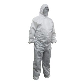 Maxisafe CPW615 Polypropylene Disposable Coveralls White - XLarge