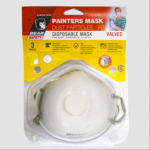 Bear 66253370023 P2 Respirator Disposable Safety Dust Mask - (3 Pack)