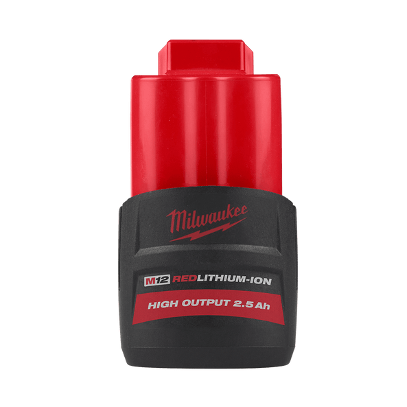 Milwaukee M12HB2 M12 High Output 2.5Ah Battery Milwaukee M12HB2 M12 High Output 2.5Ah Battery