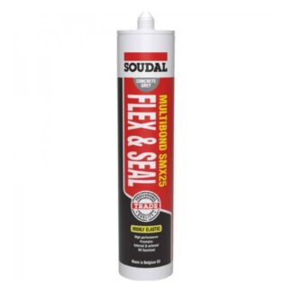 Soudal 152770 Multibond SMX25 Flex & Seal 290mL (Concrete Grey)