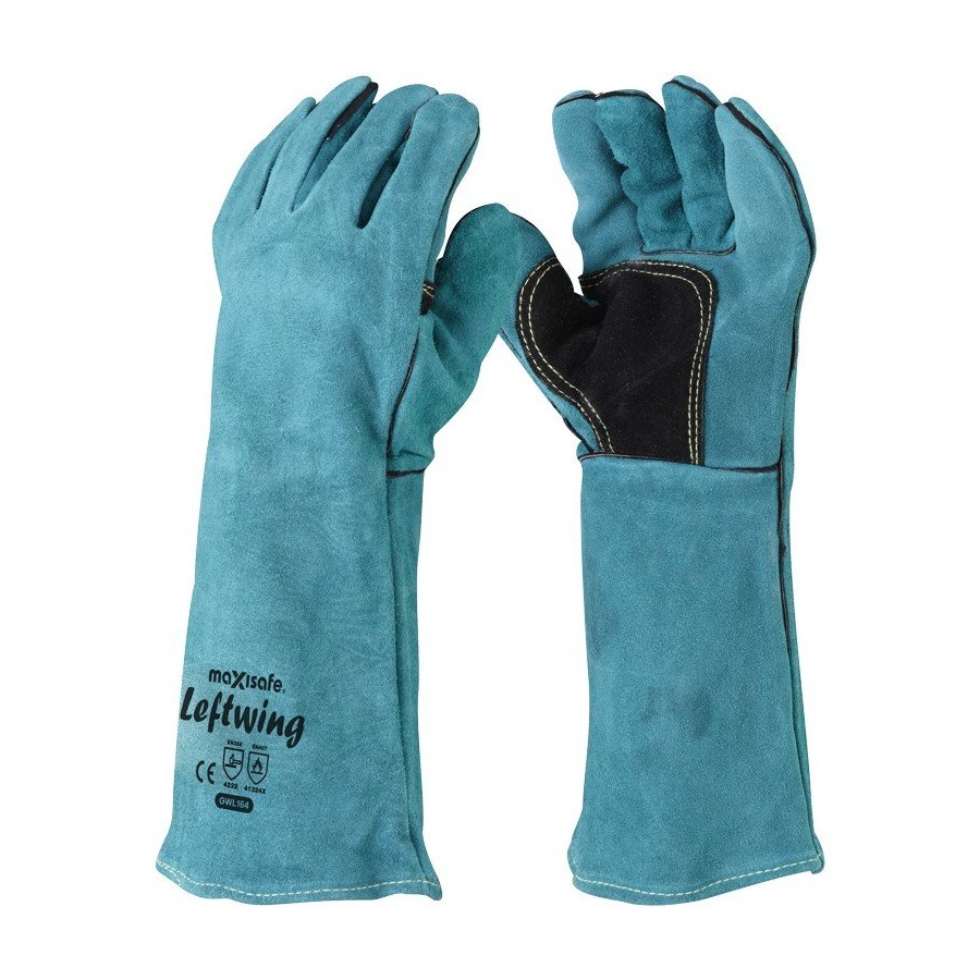Maxisafe GWL164 Leftwing Green Welders Gauntlet Maxisafe GWL164 Leftwing Green Welders Gauntlet