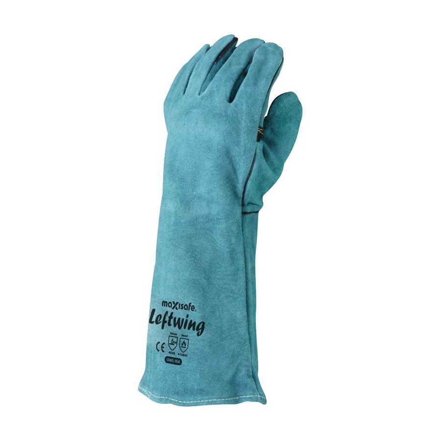 Maxisafe GWL164 Leftwing Green Welders Gauntlet Maxisafe GWL164 Leftwing Green Welders Gauntlet