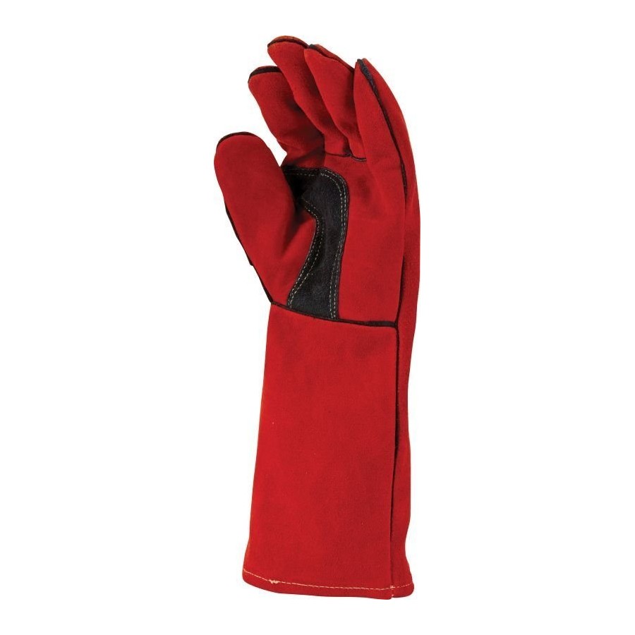 Maxisafe GWR162 Western Red Premium Welders Gauntlet Maxisafe GWR162 Western Red Premium Welders Gauntlet