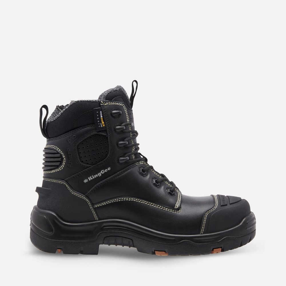 King Gee K27998 ONYX 6Z Puncture-Resistant Safety Work Boots (Black) King Gee K27998 ONYX 6Z Puncture-Resistant Safety Work Boots (Black)