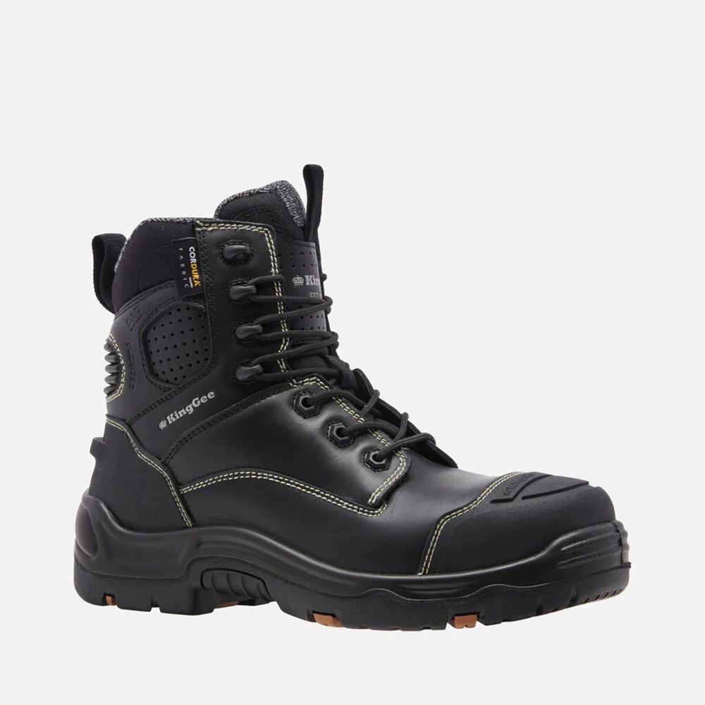 King Gee K27998 ONYX 6Z Puncture-Resistant Safety Work Boots (Black) King Gee K27998 ONYX 6Z Puncture-Resistant Safety Work Boots (Black)