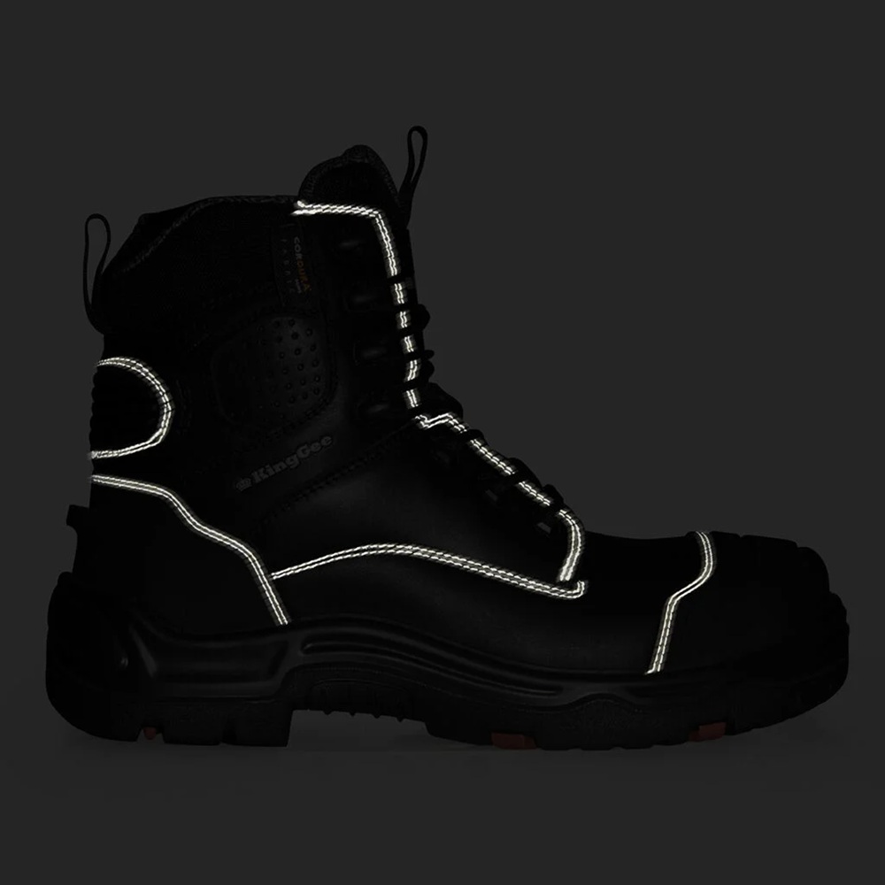 King Gee K27998 ONYX 6Z Puncture-Resistant Safety Work Boots (Black) King Gee K27998 ONYX 6Z Puncture-Resistant Safety Work Boots (Black)