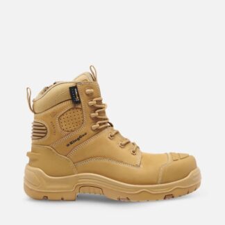King Gee K27999 ONYX 6Z Puncture-Resistant Safety Work Boots (Wheat)