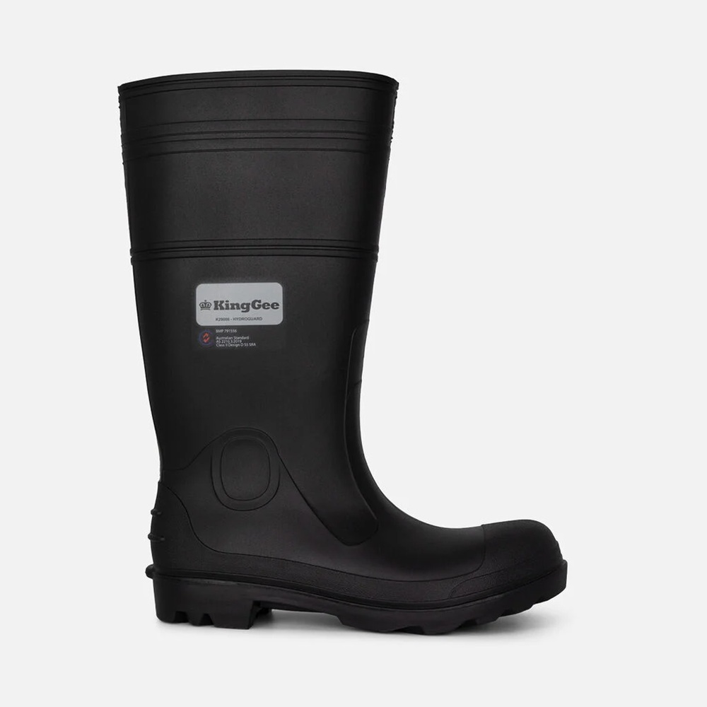 King Gee K29006 Hydroguard Safety Gumboot (Black) King Gee K29006 Hydroguard Safety Gumboot (Black)