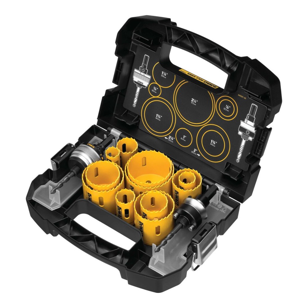 DeWalt D180005 V 14-Piece Master Bi-Metal Holesaw Set DeWalt D180005 V 14-Piece Master Bi-Metal Holesaw Set