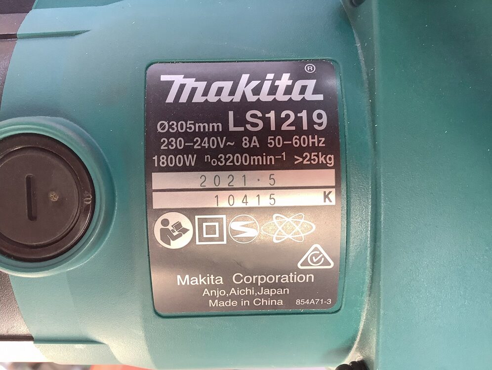 Makita 305mm/12" Slide Compound Mitre Saw LS1219 Makita 305mm/12" Slide Compound Mitre Saw LS1219 - Image 4