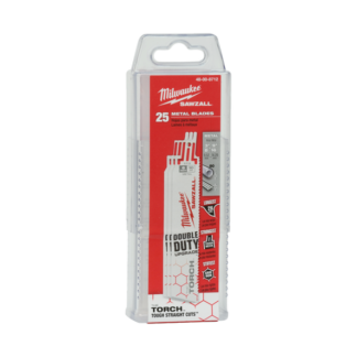 Milwaukee TORCH 25-Pack 230mm Reciprocating Saw Blade 48008787