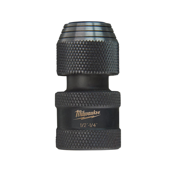 Milwaukee SHOCKWAVE™ Power Bit Socket Adapter 1/2" Square to 1/4" Hex 48034410 Milwaukee SHOCKWAVE™ Power Bit Socket Adapter 1/2" Square to 1/4" Hex 48034410