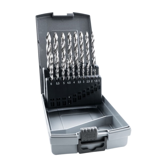 Guhring StepPower 19-Piece Twist Drill Set 1-10mm 95010.013 Guhring StepPower 19-Piece Twist Drill Set 1-10mm 95010.013