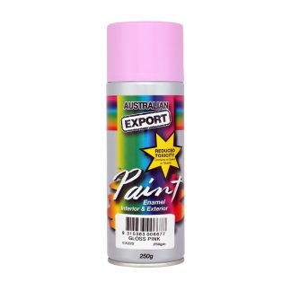 Australian Export Enamel Aerosol Spray Paint Rose Pink EX223