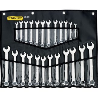 Stanley 24-Piece Metric & A/F Combination Spanner Set 89-520