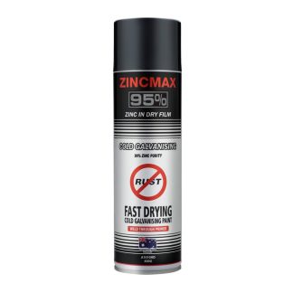 Silver Zinc Supplies ZincMax 95% Cold Galvanizing Spray 400g
