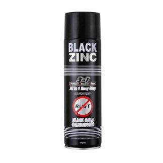 Silver Zinc Supplies Black Zinc Cold Galvanizing Spray 400g