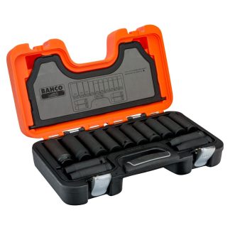 Bahco 14-Piece 1/2" Drive Metric Deep Impact Socket Set DD/S14