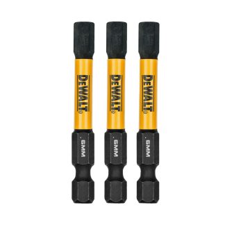 DeWalt FLEXTORQ® Impact Ready HEX6 Driver Bit 3-Pack DWAF2HX6IR3