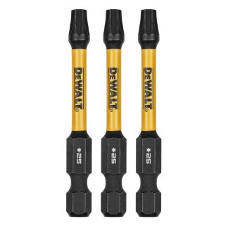 DeWalt FLEXTORQ® Impact Ready T25 Torx Driver Bit 3-Pack DWAF2TX25IR3