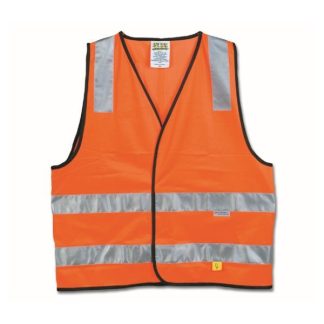 Maxisafe Hi-Vis Orange Day/Night Safety Vest SVF604