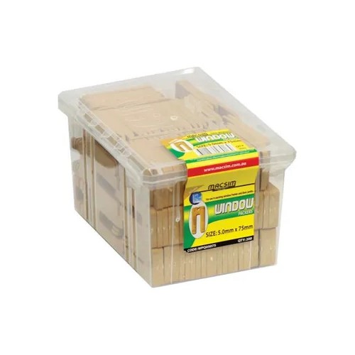 Macsim 5.0 x 75mm Window Packers 200-Pack WPQ05075 Macsim 5.0 x 75mm Window Packers 200-Pack WPQ05075