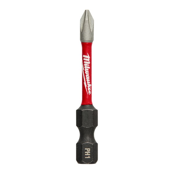 Milwaukee SHOCKWAVE™ Power Bit Phillips #1 50mm 48324461 Milwaukee SHOCKWAVE™ Power Bit Phillips #1 50mm 48324461