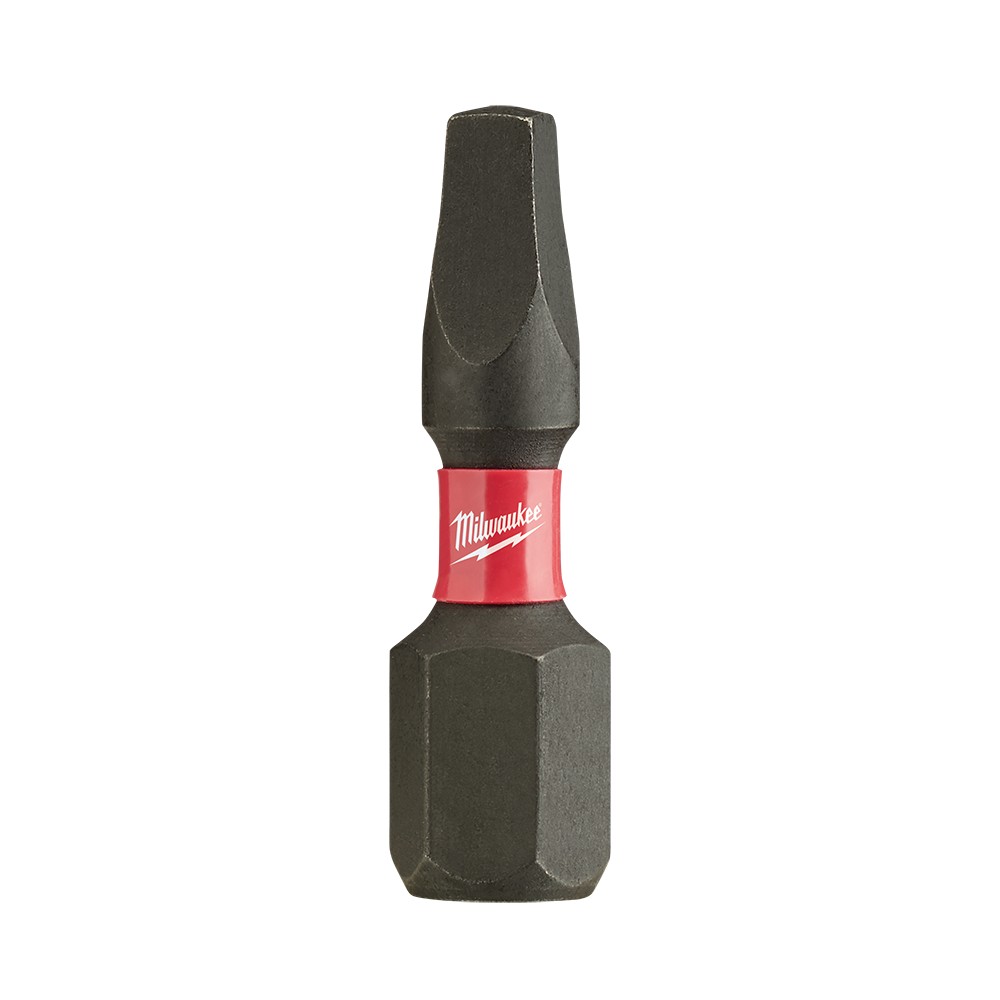 Milwaukee SHOCKWAVE™ Insert Bit Square Recess #2 10-Pack 48324607 Milwaukee SHOCKWAVE™ Insert Bit Square Recess #2 5-Pack 48324605