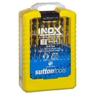 Sutton Tools 19-Piece Inox Jobber Drill Set D180SM2