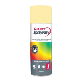 Galmet Enamel Aerosol Spray Paint Primrose GSPPA350