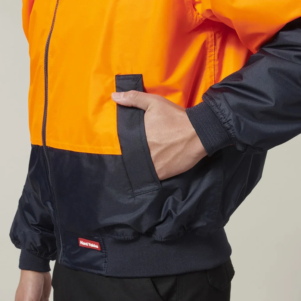 Hard Yakka Core Hi-Vis 2-Tone Waterproof Bomber Jacket Y06670 Hard Yakka Core Hi-Vis 2-Tone Waterproof Bomber Jacket Y06670 - Image 4