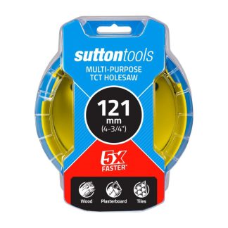 Sutton Tools TCT Multi-Purpose Holesaw 121mm H1271210