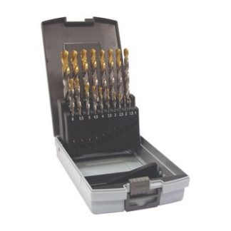 Guhring 25-Piece TiN-Coated Twist Drill Set 2346.014