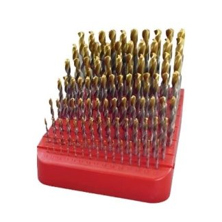 Guhring 91-Piece TiN-Coated Twist Drill Set 377005379