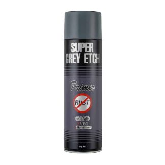 Silver Zinc Supplies Super Grey Etch Primer 400g Aerosol A1030