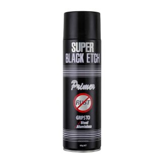 Silver Zinc Supplies Super Black Etch Primer 400g Aerosol A1031