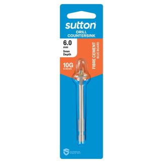 Sutton Fibre Cement Drill Countersink 6mm x 9mm C120HA0600