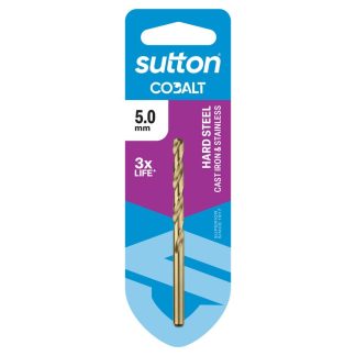 Sutton Heavy Duty Cobalt Jobber Drill 5.0mm D1080500