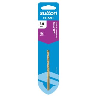 Sutton Heavy Duty Cobalt Jobber Drill 6.0mm D1080600
