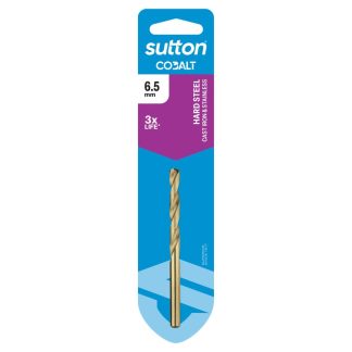 Sutton Heavy Duty Cobalt Jobber Drill 6.5mm D1080650