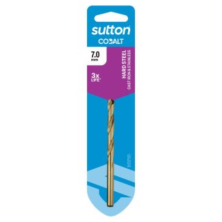 Sutton Heavy Duty Cobalt Jobber Drill 7.0mm D1080700