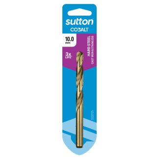 Sutton Heavy Duty Cobalt Jobber Drill 10.0mm D1081000
