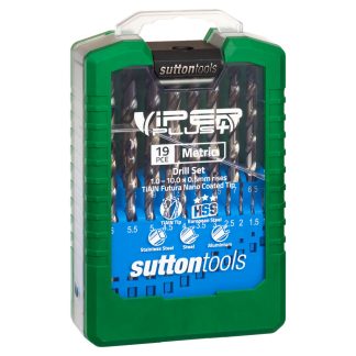 Sutton 19-Piece Viper Plus Jobber Drill Bit Set D179SM2