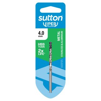 Sutton Viper Plus Jobber Drill Bit 4.0mm D1840400