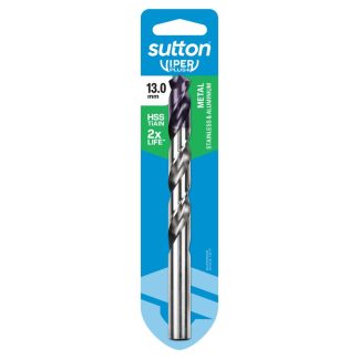 Sutton Viper Plus Jobber Drill Bit 13.0mm D1841300