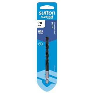 Sutton Tools SupaBit Plus HSS Nano Coated Drill Bit 7.0mm D221H0700