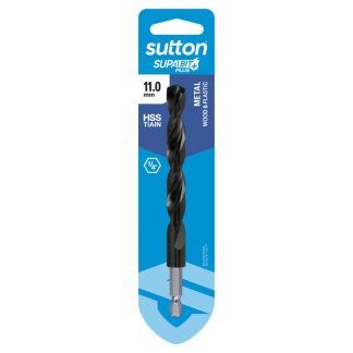 Sutton Tools SupaBit Plus HSS Nano Coated Drill Bit 11.0mm D221H1100